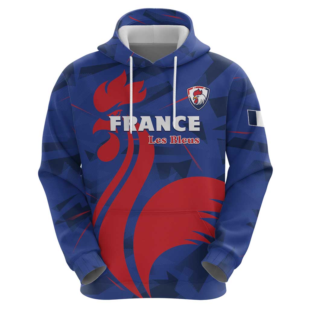 France 2024 Rugby Hoodie Bravo Les Bleus LT01