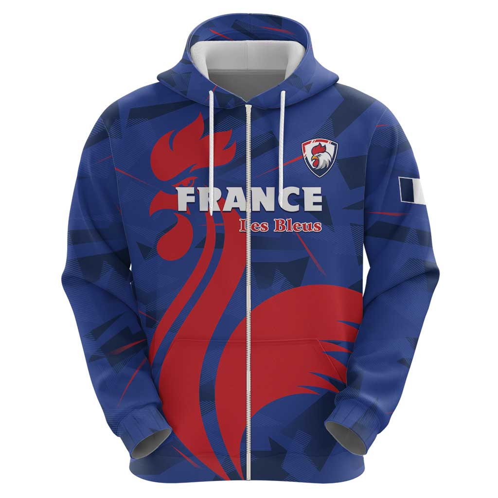 France 2024 Rugby Hoodie Bravo Les Bleus LT01