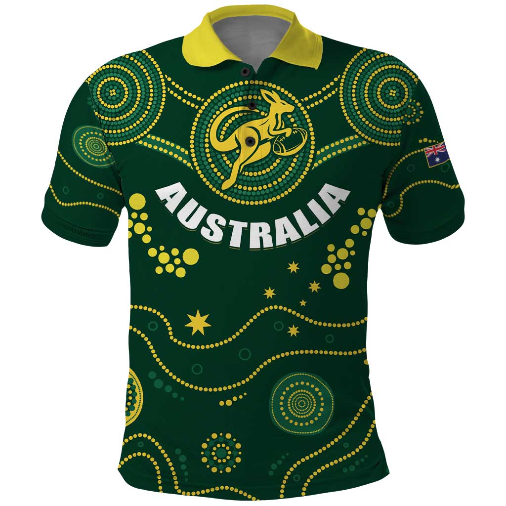Australia 2024 Rugby Polo Shirt Go Wallabies LT01