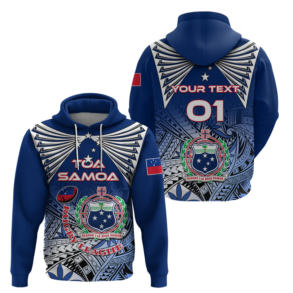 Custom Samoa Rugby Hoodie Toa Samoa Myriad Patterns LT01