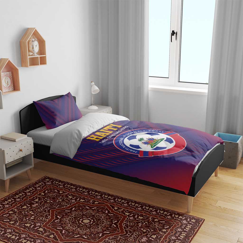 Afro Haiti Football Bedding Set Come On Les Grenadiers LT01