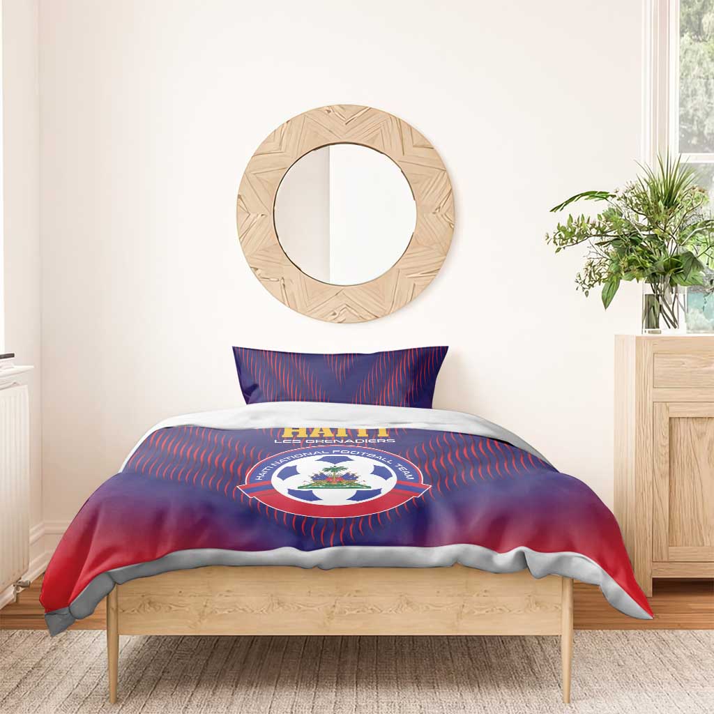 Afro Haiti Football Bedding Set Come On Les Grenadiers LT01