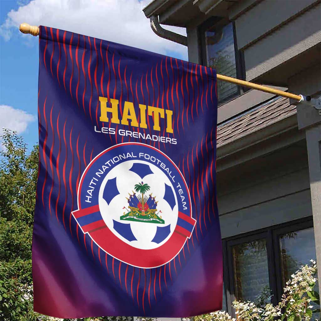 Afro Haiti Football Garden Flag Come On Les Grenadiers LT01