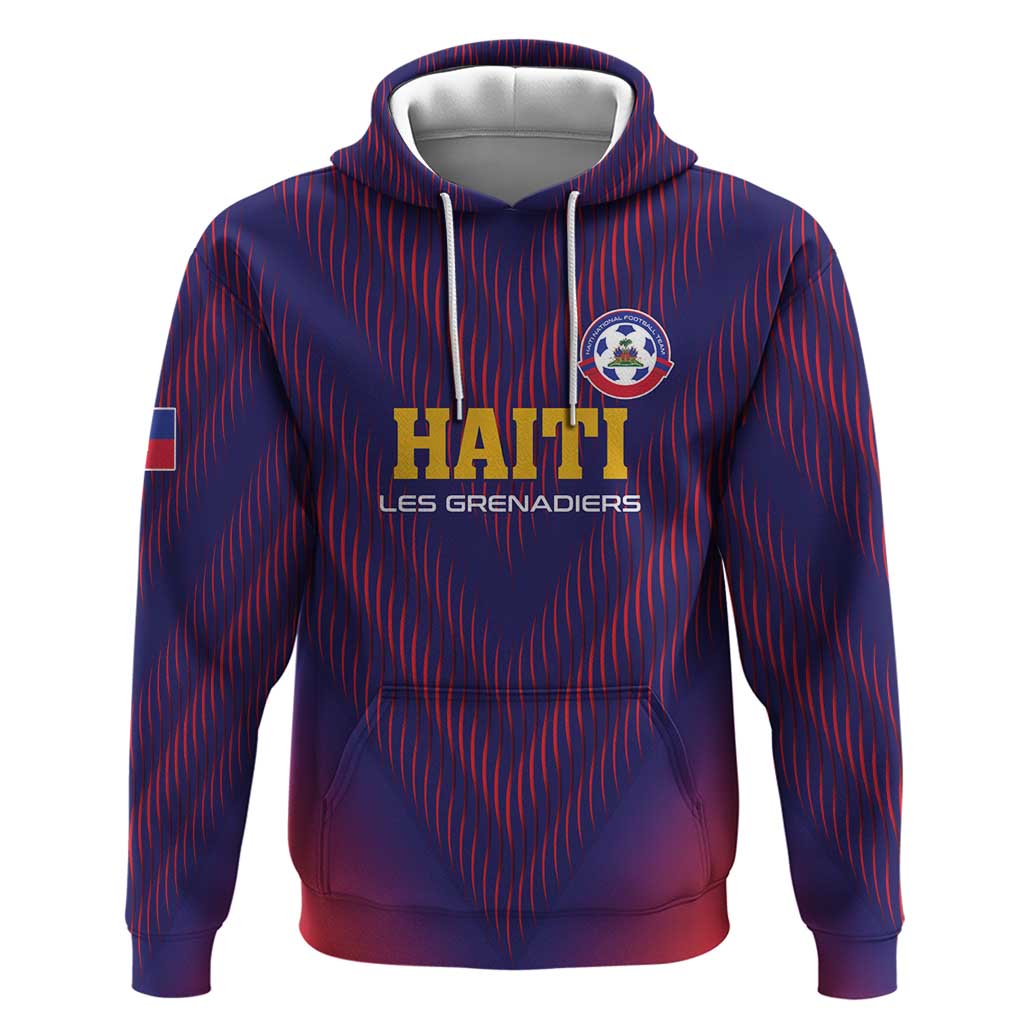 Custom Haiti Football Hoodie Come On Les Grenadiers LT01