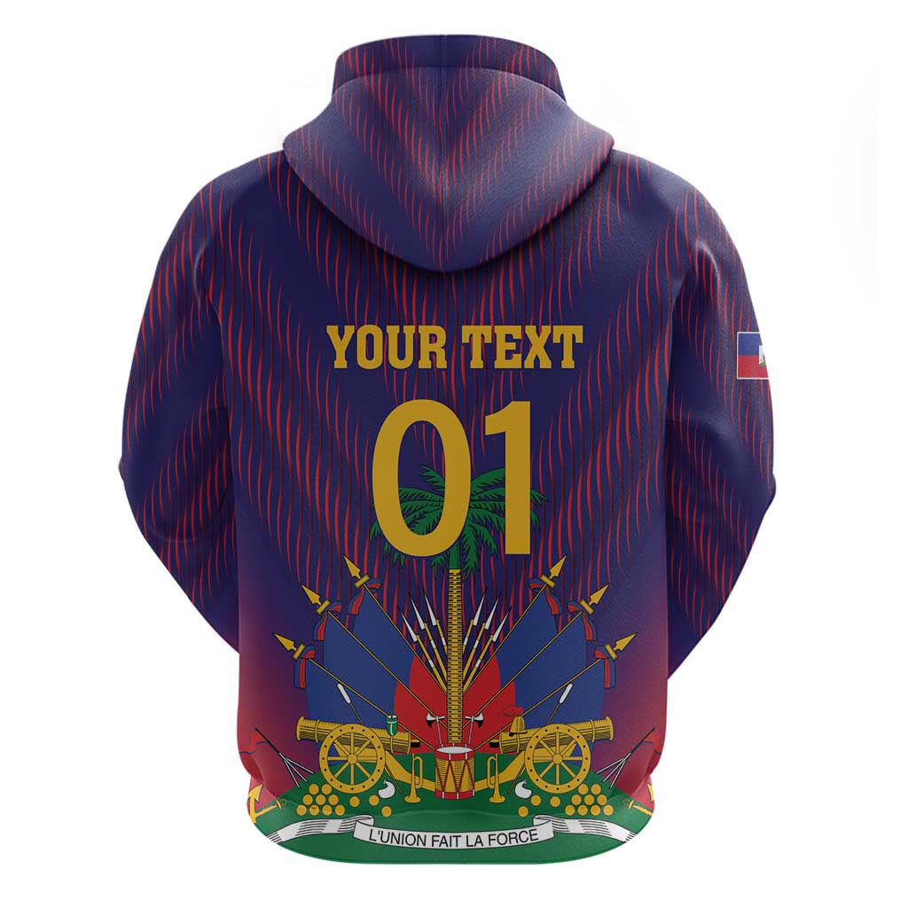 Custom Haiti Football Hoodie Come On Les Grenadiers LT01
