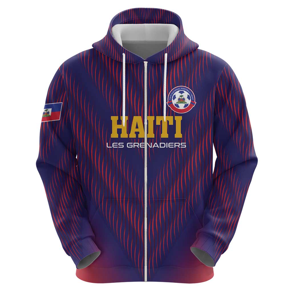 Custom Haiti Football Hoodie Come On Les Grenadiers LT01