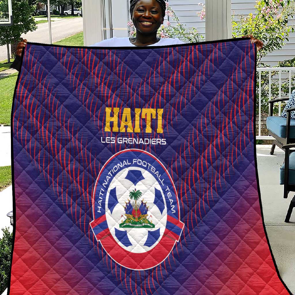 Afro Haiti Football Quilt Come On Les Grenadiers LT01