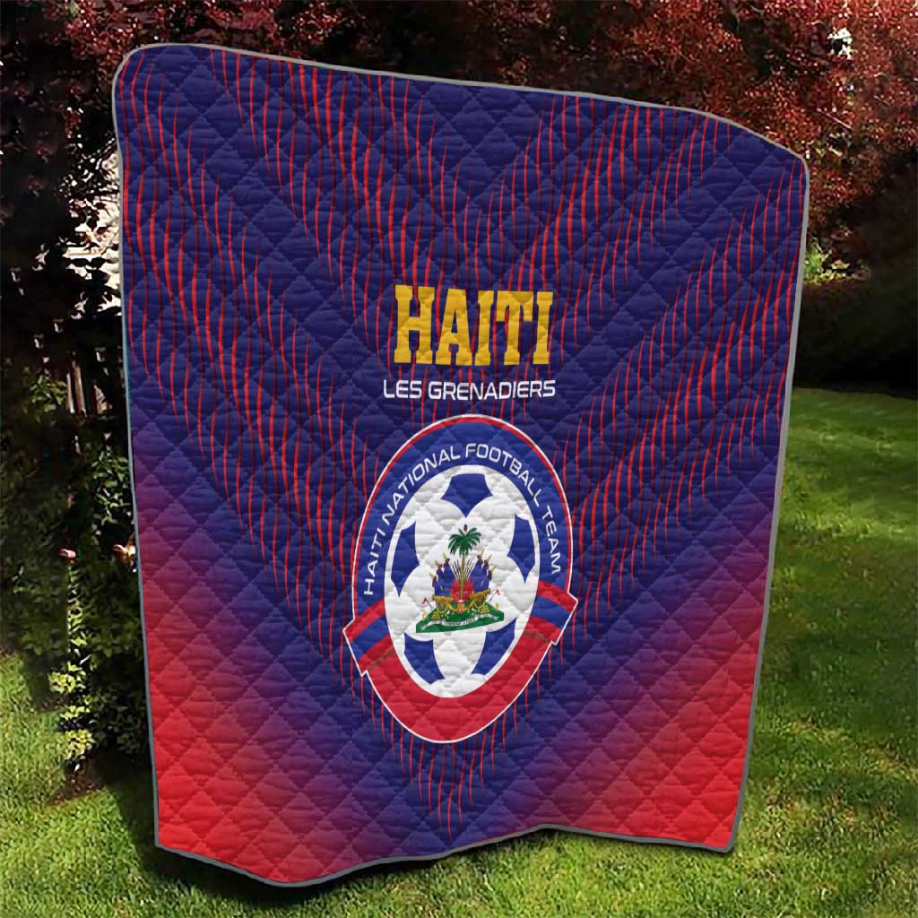 Afro Haiti Football Quilt Come On Les Grenadiers LT01