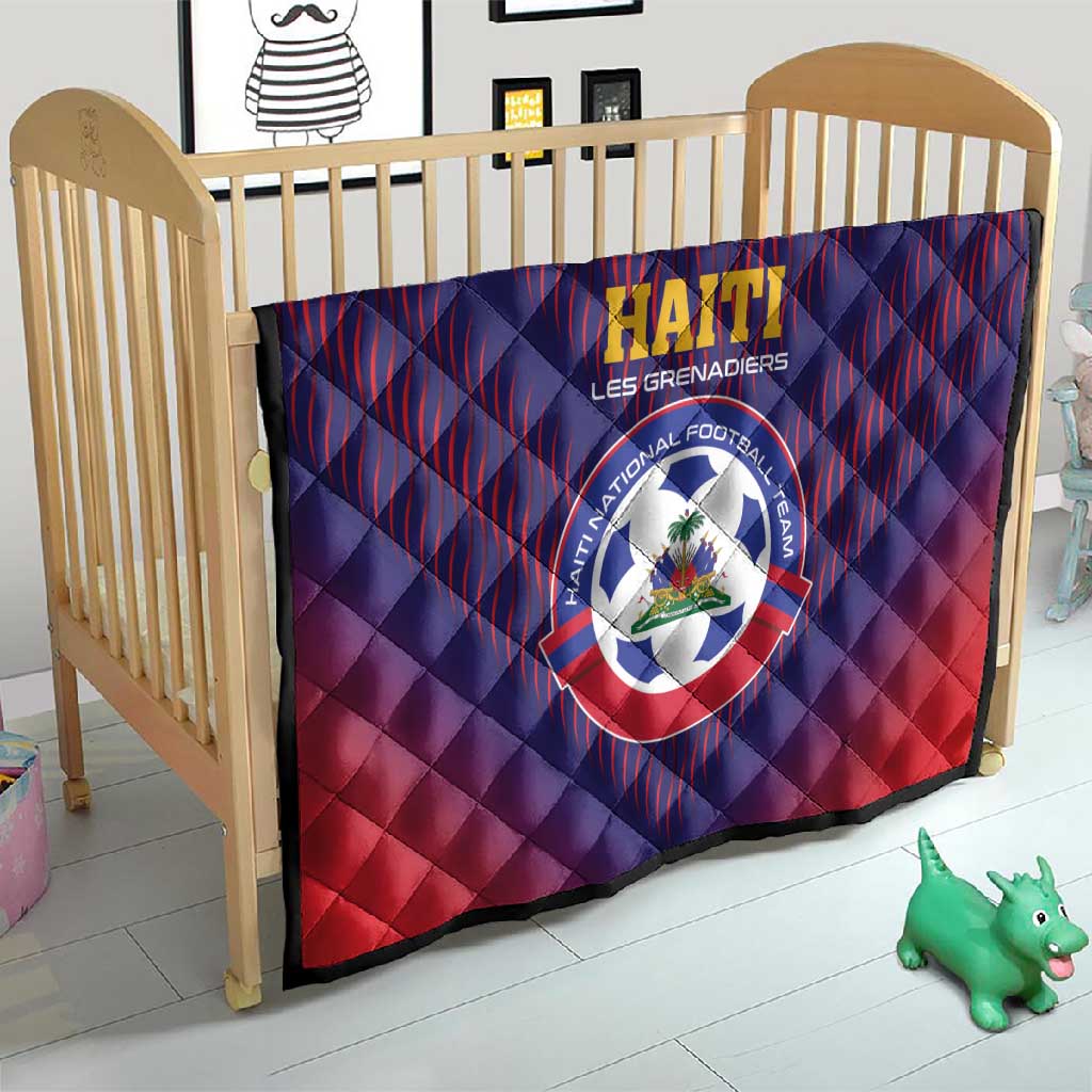 Afro Haiti Football Quilt Come On Les Grenadiers LT01