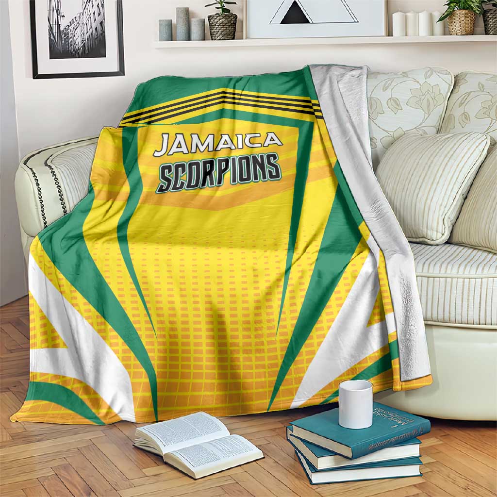 Cricket Jamaica Blanket Scorpions We Made Legends LT01