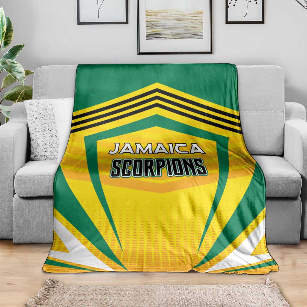 Cricket Jamaica Blanket Scorpions We Made Legends LT01
