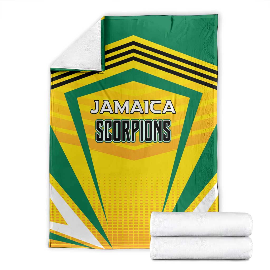 Cricket Jamaica Blanket Scorpions We Made Legends LT01