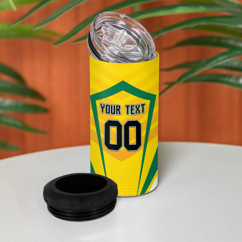 Custom Cricket Jamaica 4 in 1 Can Cooler Tumbler Scorpions We Made Legends LT01