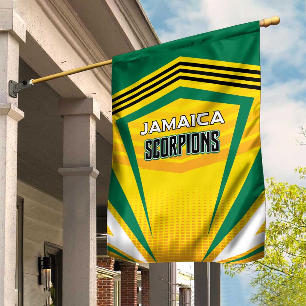 Cricket Jamaica Garden Flag Scorpions We Made Legends LT01