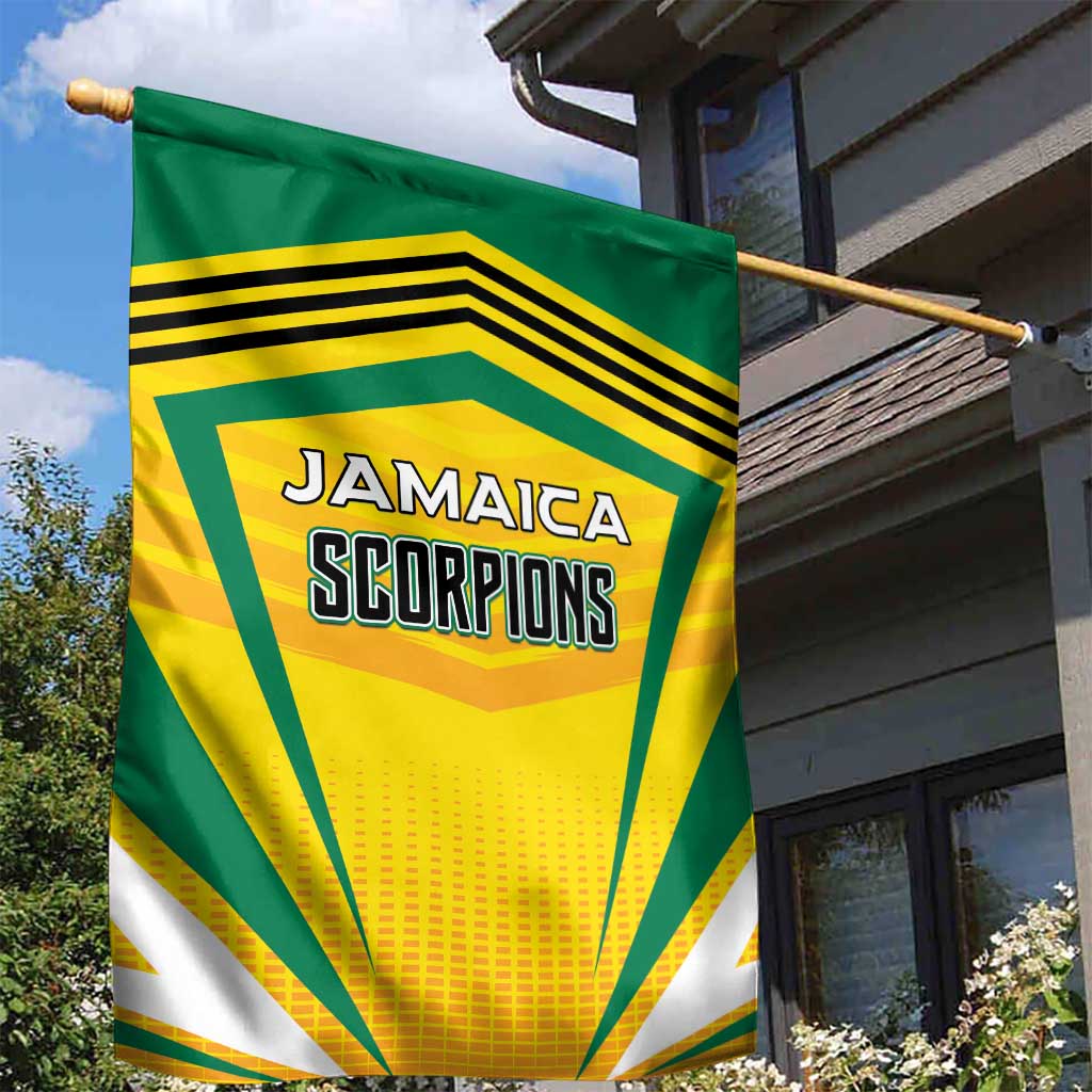 Cricket Jamaica Garden Flag Scorpions We Made Legends LT01