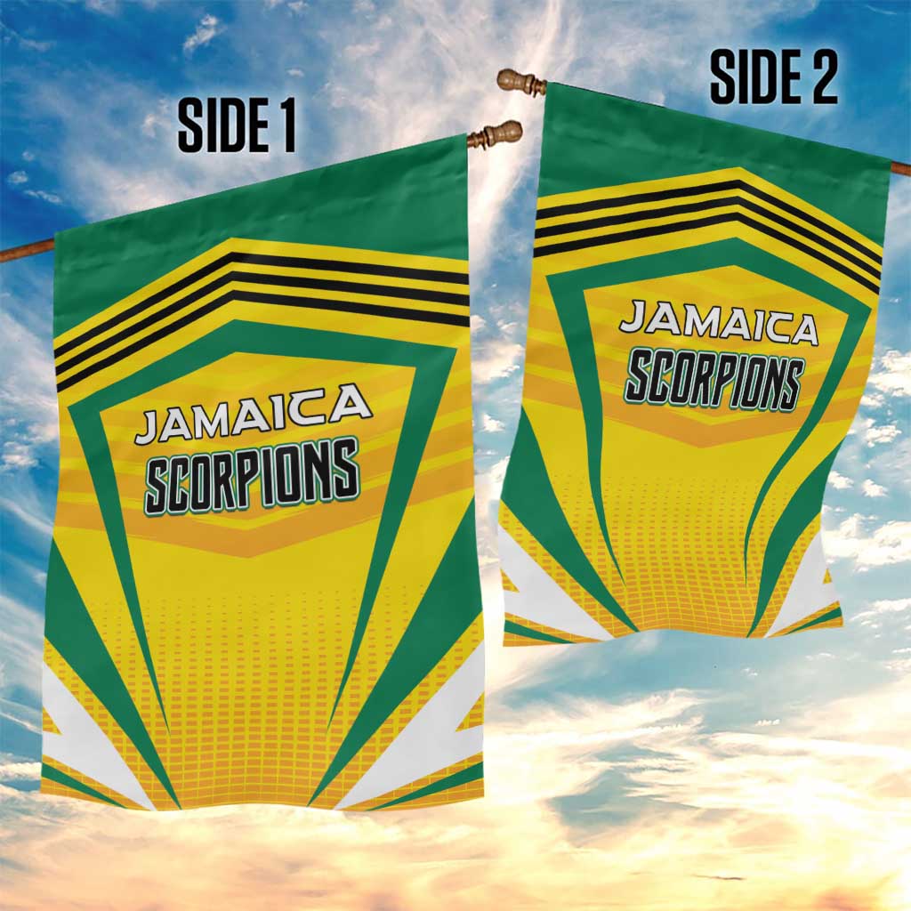Cricket Jamaica Garden Flag Scorpions We Made Legends LT01