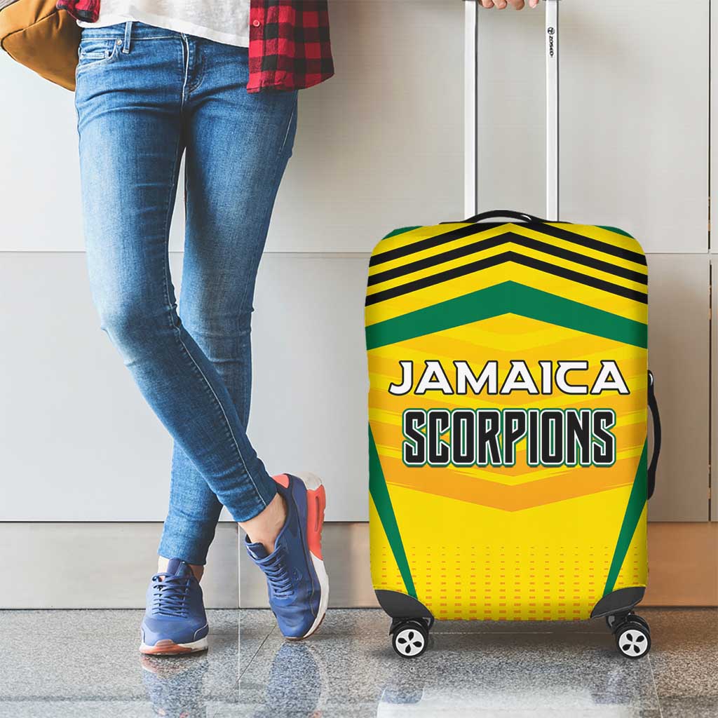 Cricket Jamaica Scorpions Luggage Cover We Made Legends LT01