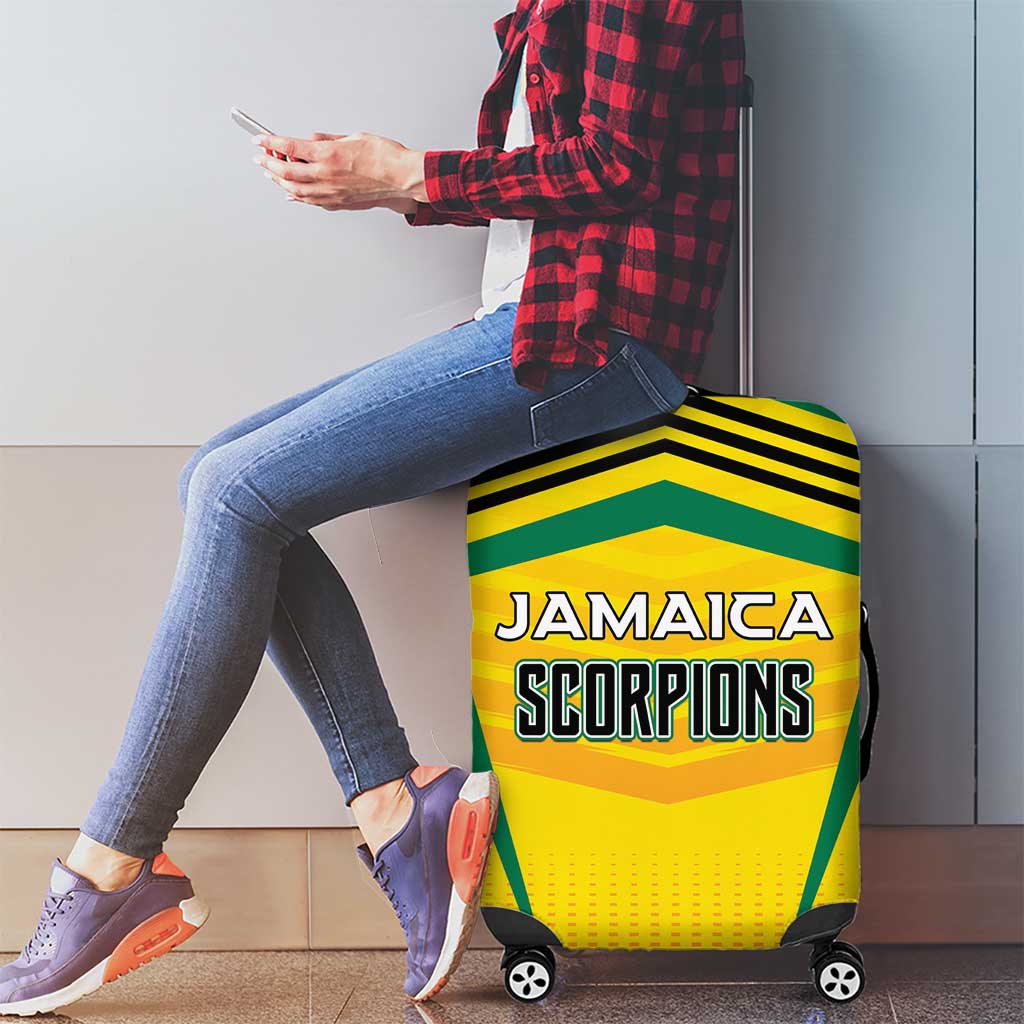 Cricket Jamaica Scorpions Luggage Cover We Made Legends LT01