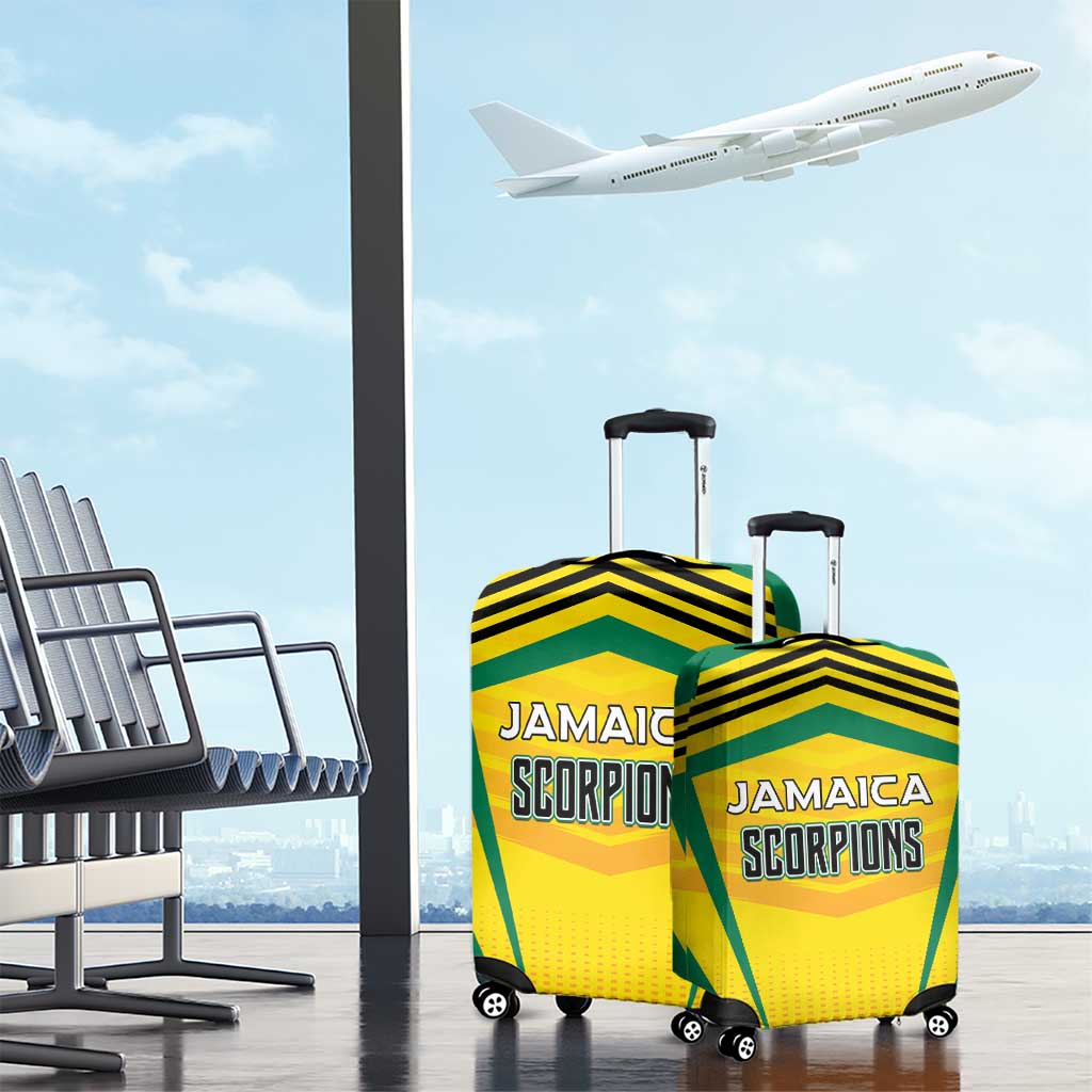 Cricket Jamaica Scorpions Luggage Cover We Made Legends LT01
