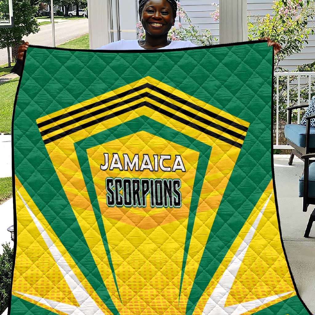 Cricket Jamaica Quilt Scorpions We Made Legends LT01