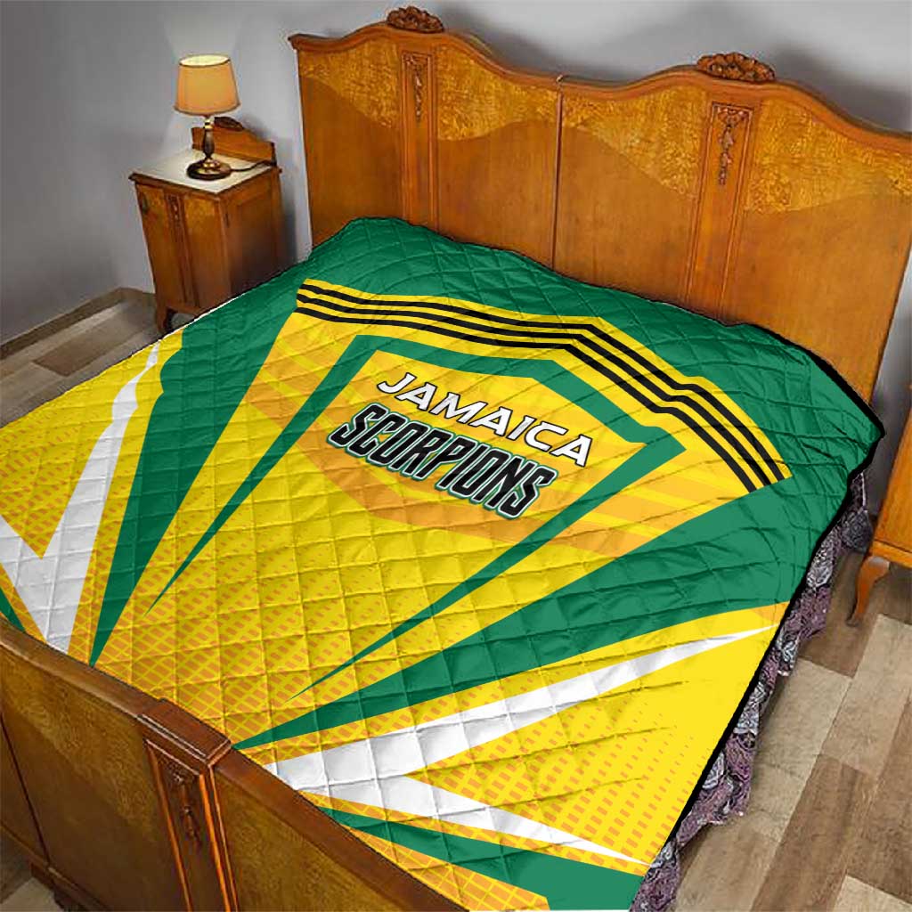 Cricket Jamaica Quilt Scorpions We Made Legends LT01