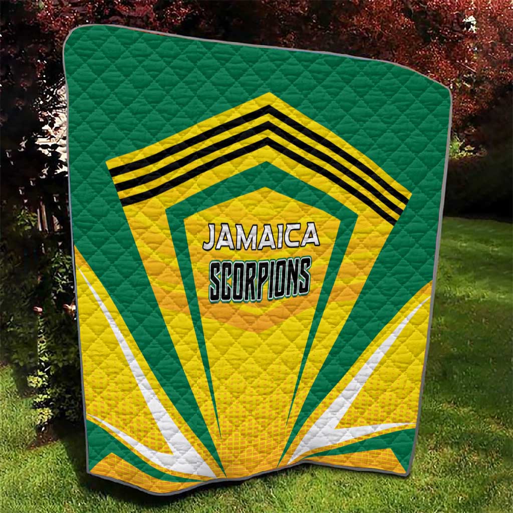 Cricket Jamaica Quilt Scorpions We Made Legends LT01