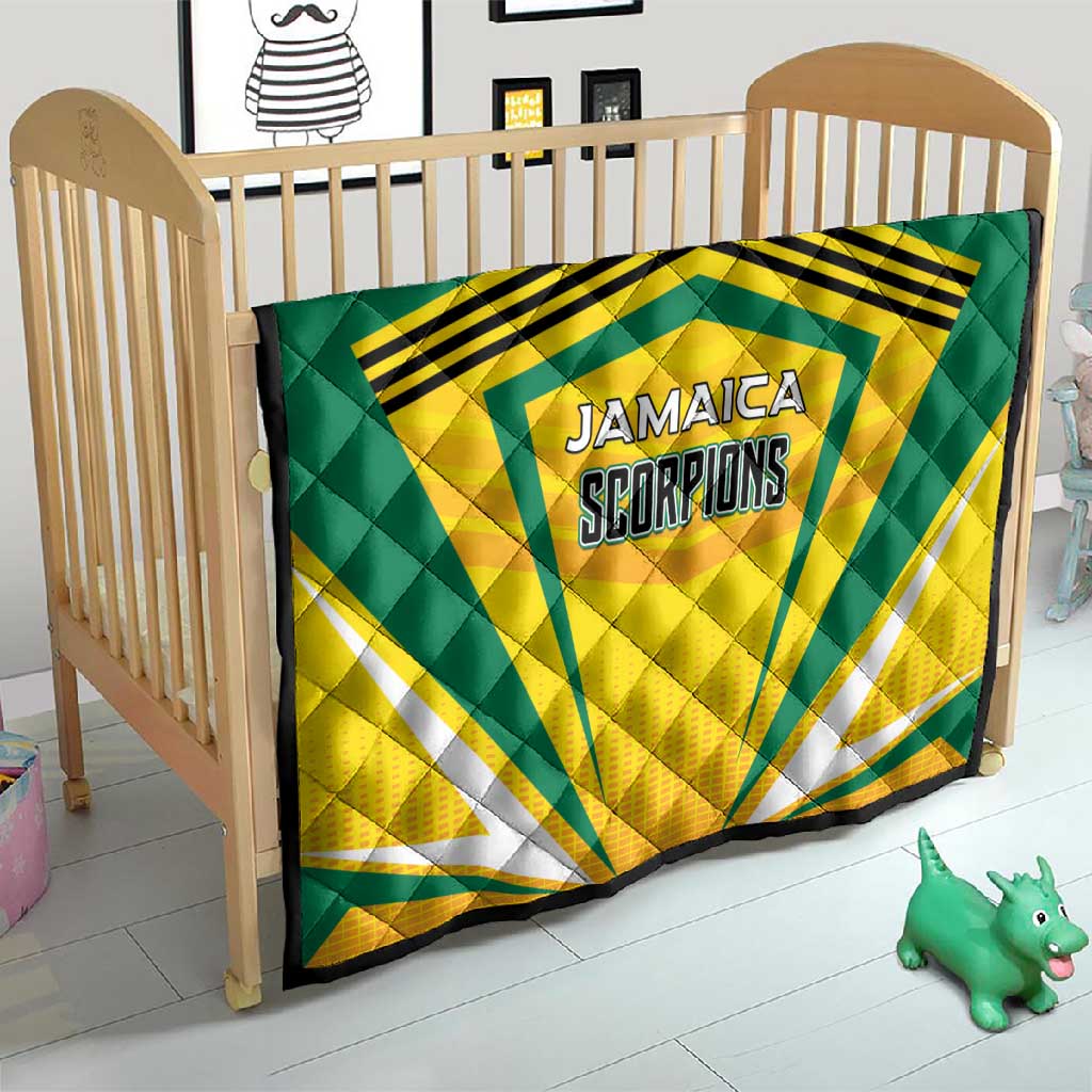Cricket Jamaica Quilt Scorpions We Made Legends LT01