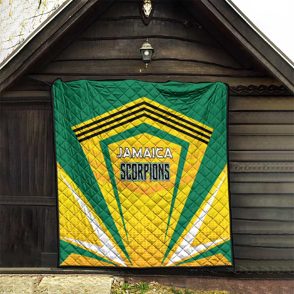 Cricket Jamaica Quilt Scorpions We Made Legends LT01