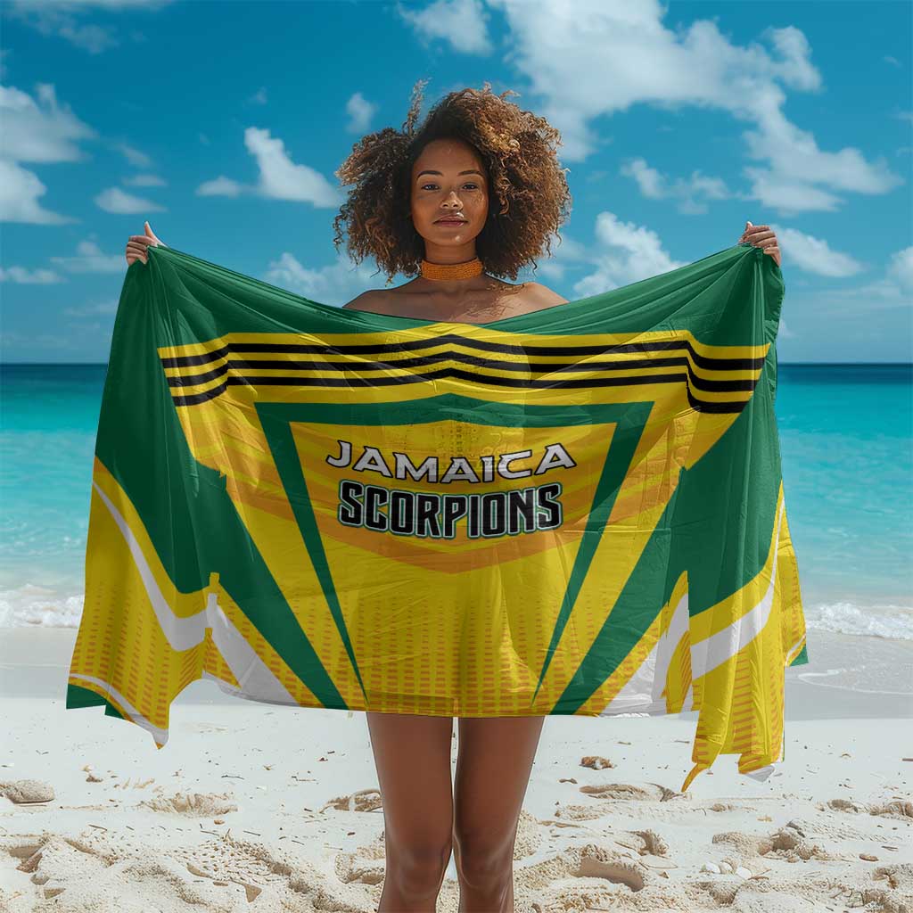 Cricket Jamaica Sarong Scorpions We Made Legends LT01