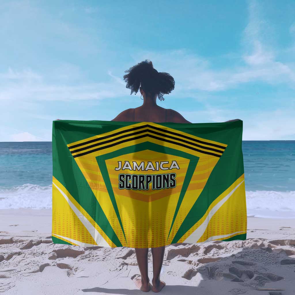 Cricket Jamaica Sarong Scorpions We Made Legends LT01