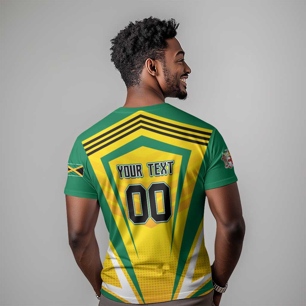 Custom Cricket Jamaica T shirt Scorpions We Made Legends LT01