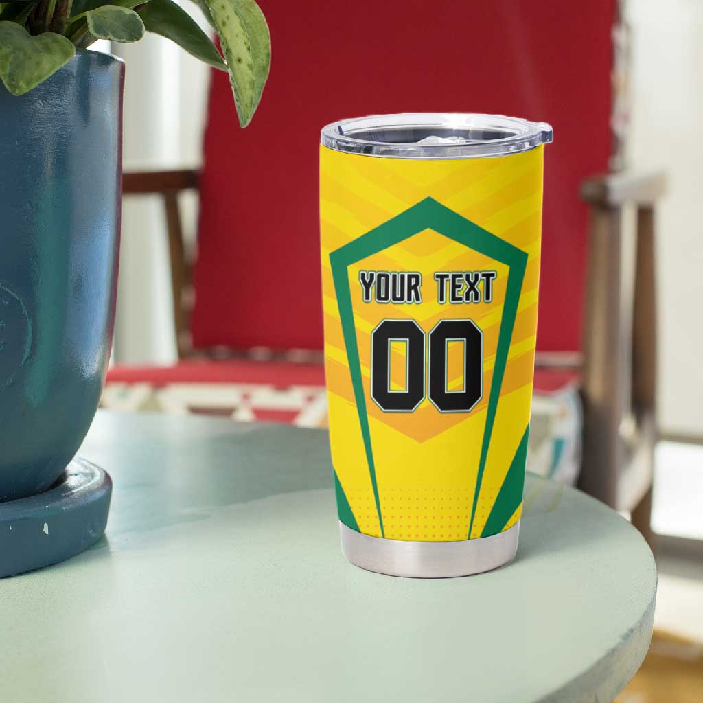 Custom Cricket Jamaica Tumbler Cup Scorpions We Made Legends LT01