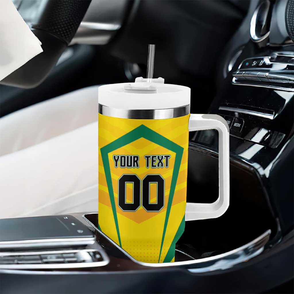 Custom Cricket Jamaica Tumbler With Handle Scorpions We Made Legends LT01