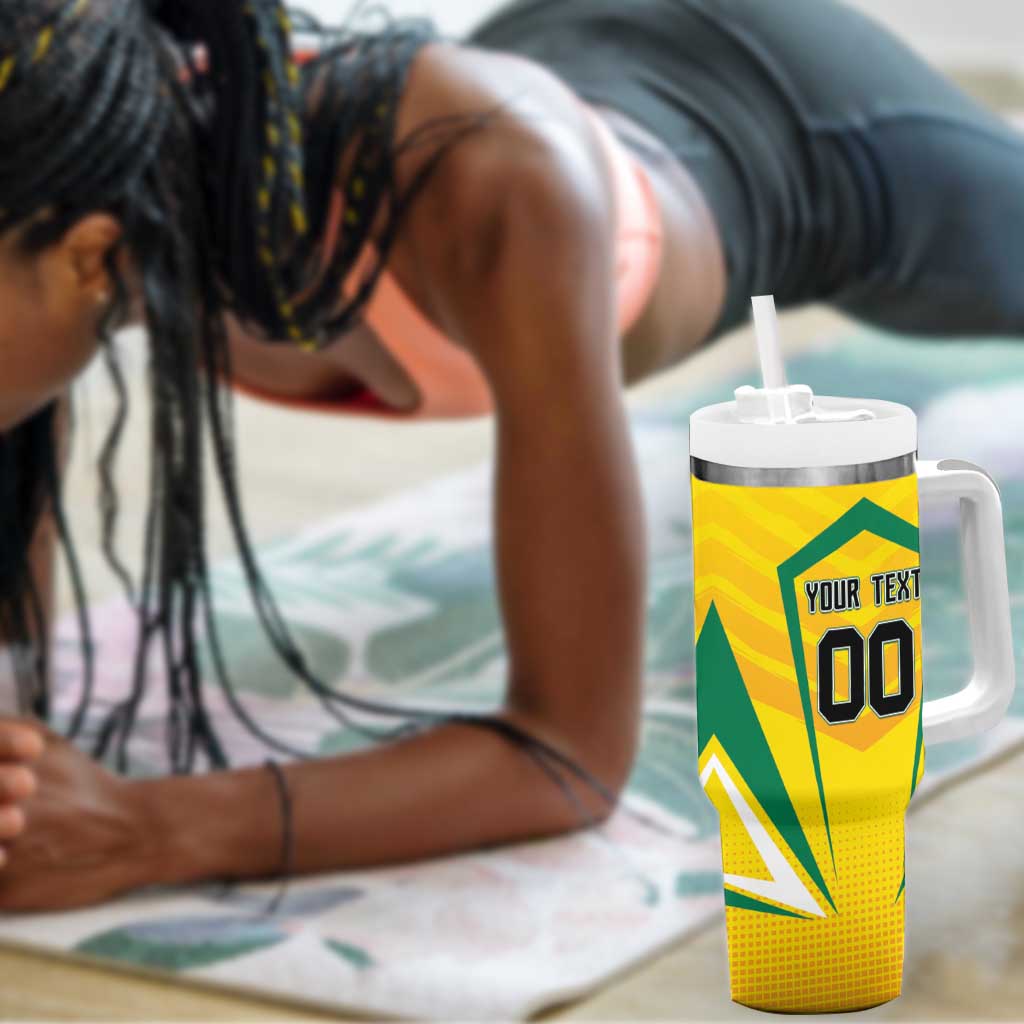 Custom Cricket Jamaica Tumbler With Handle Scorpions We Made Legends LT01