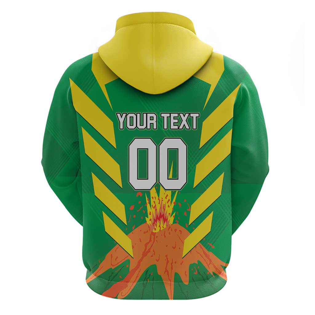Custom Cricket Windwards Volcanoes Hoodie All The Best LAVA Boys LT01