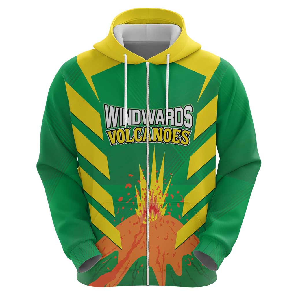 Custom Cricket Windwards Volcanoes Hoodie All The Best LAVA Boys LT01