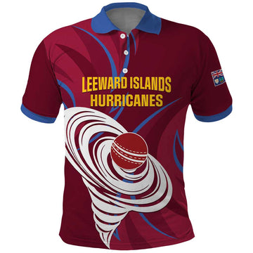 Custom Cricket Leeward Hurricanes Polo Shirt Come On Hurricanes Boys LT01