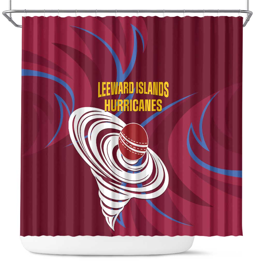 Cricket Leeward Hurricanes Shower Curtain Come On Hurricanes Boys LT01
