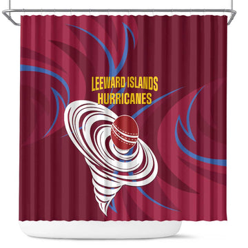 Cricket Leeward Hurricanes Shower Curtain Come On Hurricanes Boys LT01