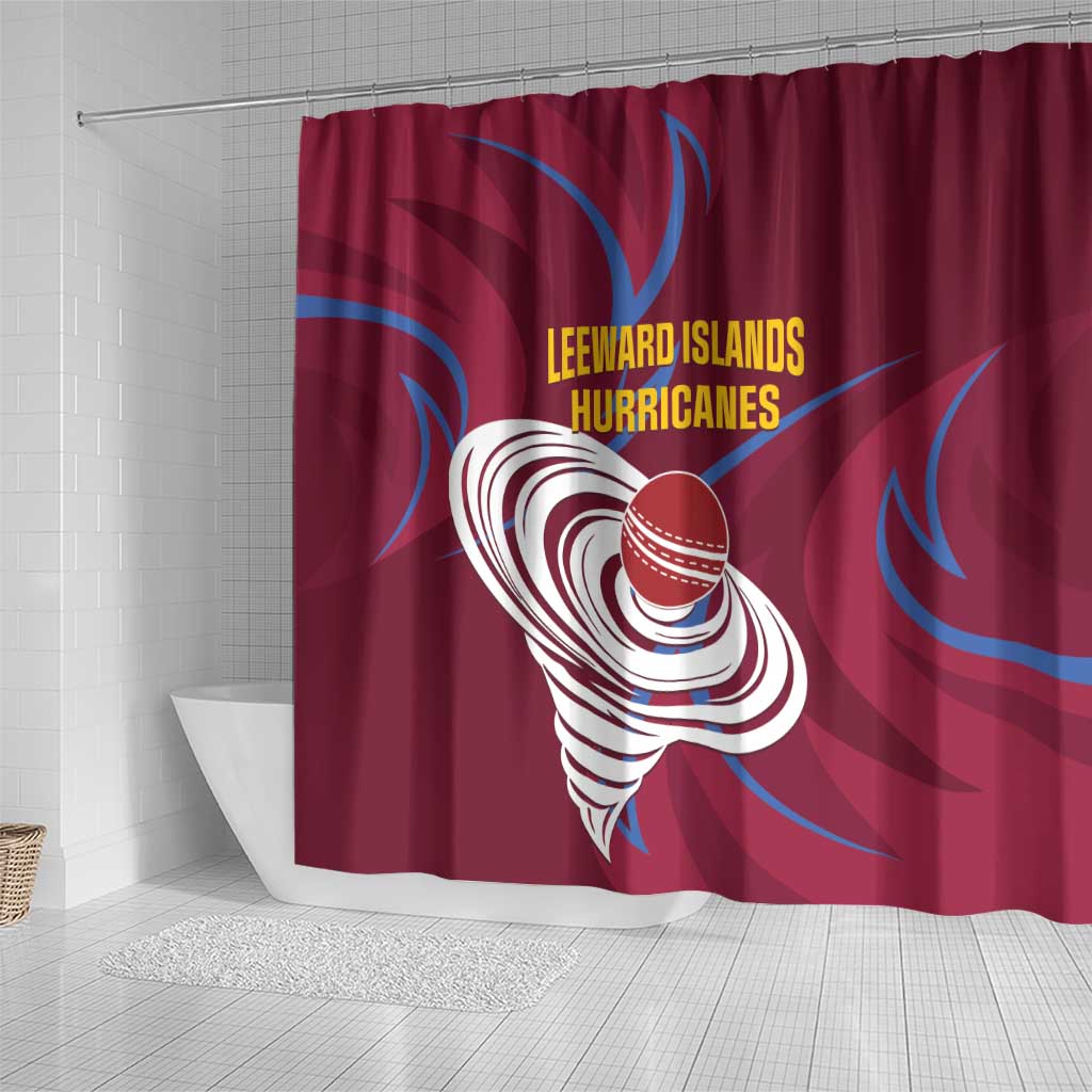 Cricket Leeward Hurricanes Shower Curtain Come On Hurricanes Boys LT01