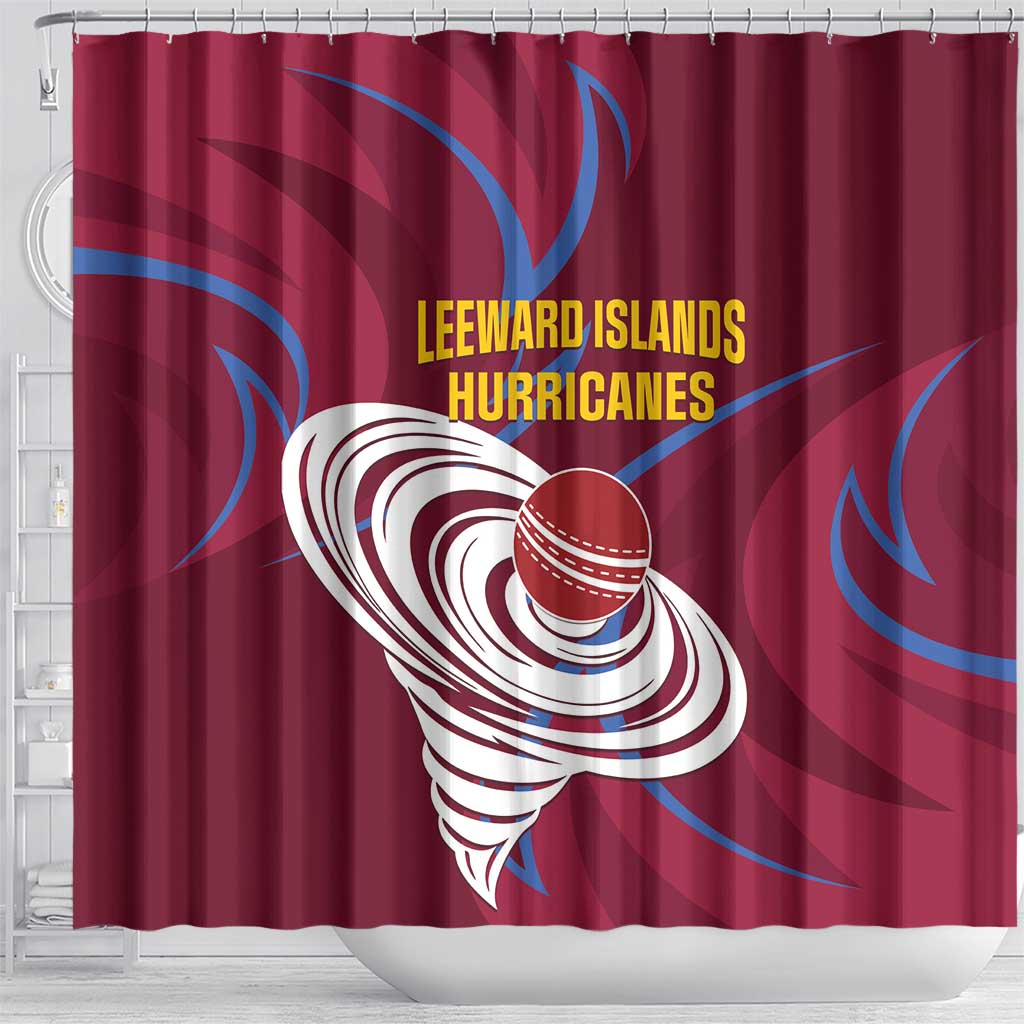 Cricket Leeward Hurricanes Shower Curtain Come On Hurricanes Boys LT01