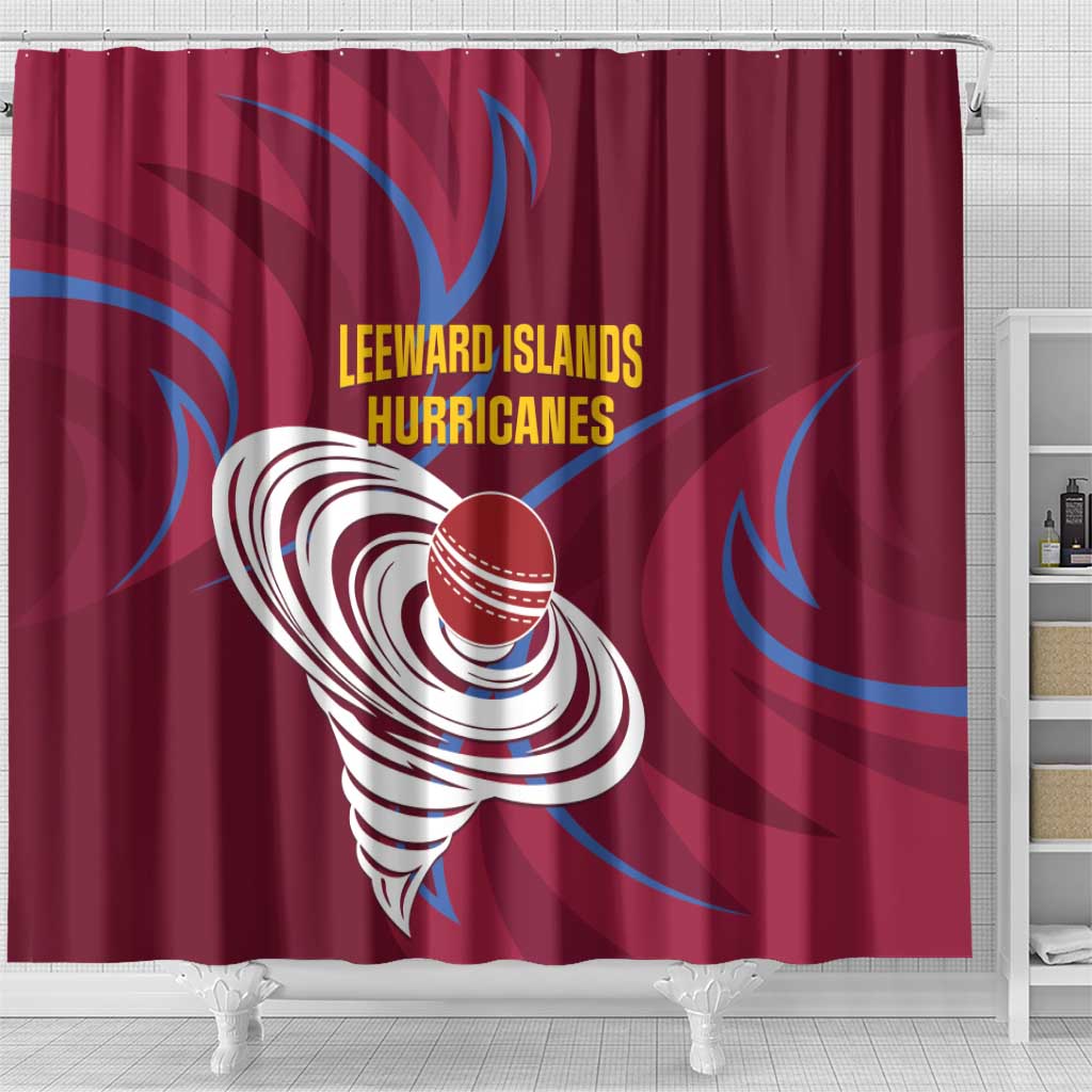 Cricket Leeward Hurricanes Shower Curtain Come On Hurricanes Boys LT01