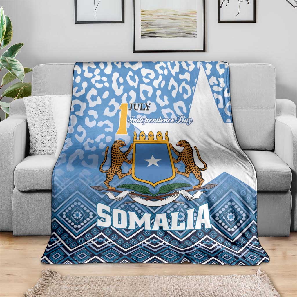 Somalia Independence Day Blanket African Leopard Pattern LT01