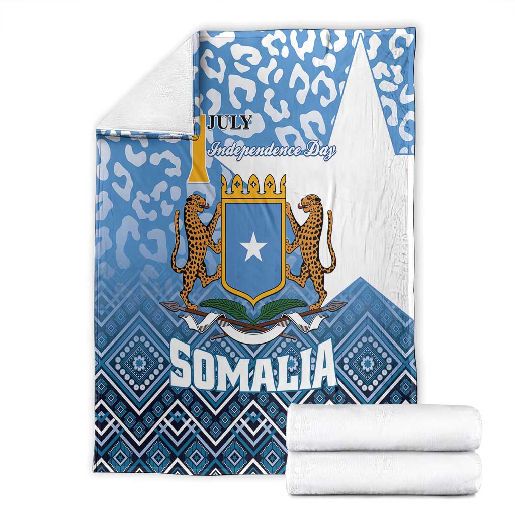 Somalia Independence Day Blanket African Leopard Pattern LT01
