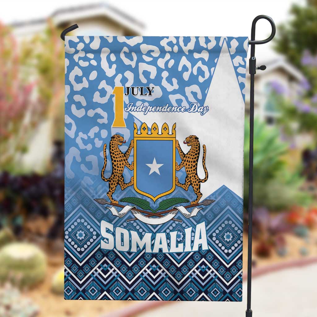Somalia Independence Day Garden Flag African Leopard Pattern LT01