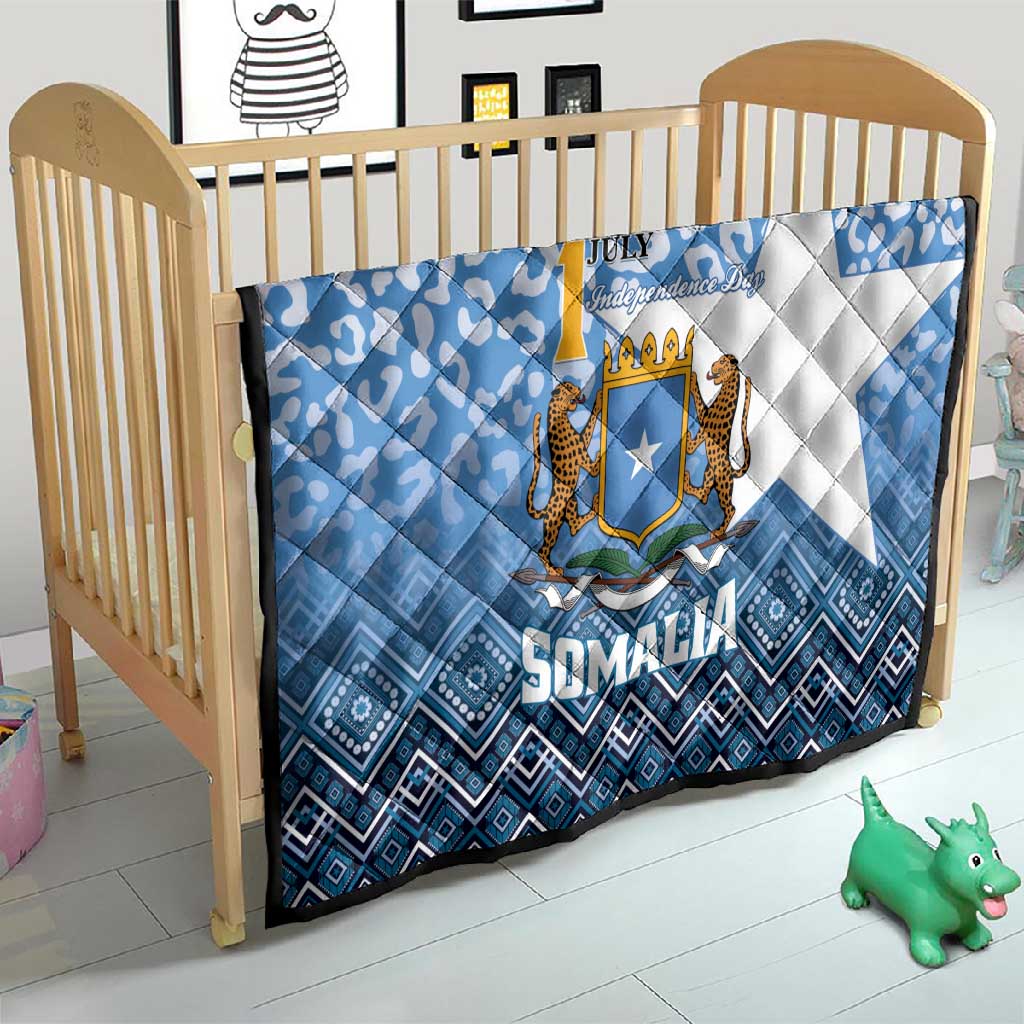 Somalia Independence Day Quilt African Leopard Pattern LT01