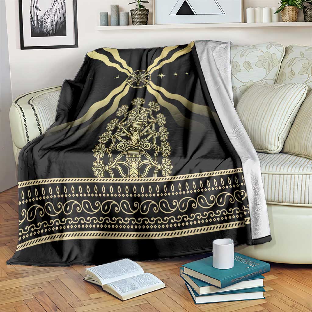 Assyria Empire Blanket Assyrian Mythological Spirit LT01