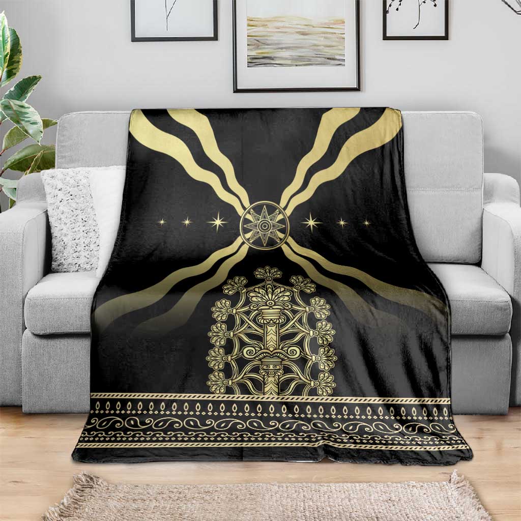 Assyria Empire Blanket Assyrian Mythological Spirit LT01