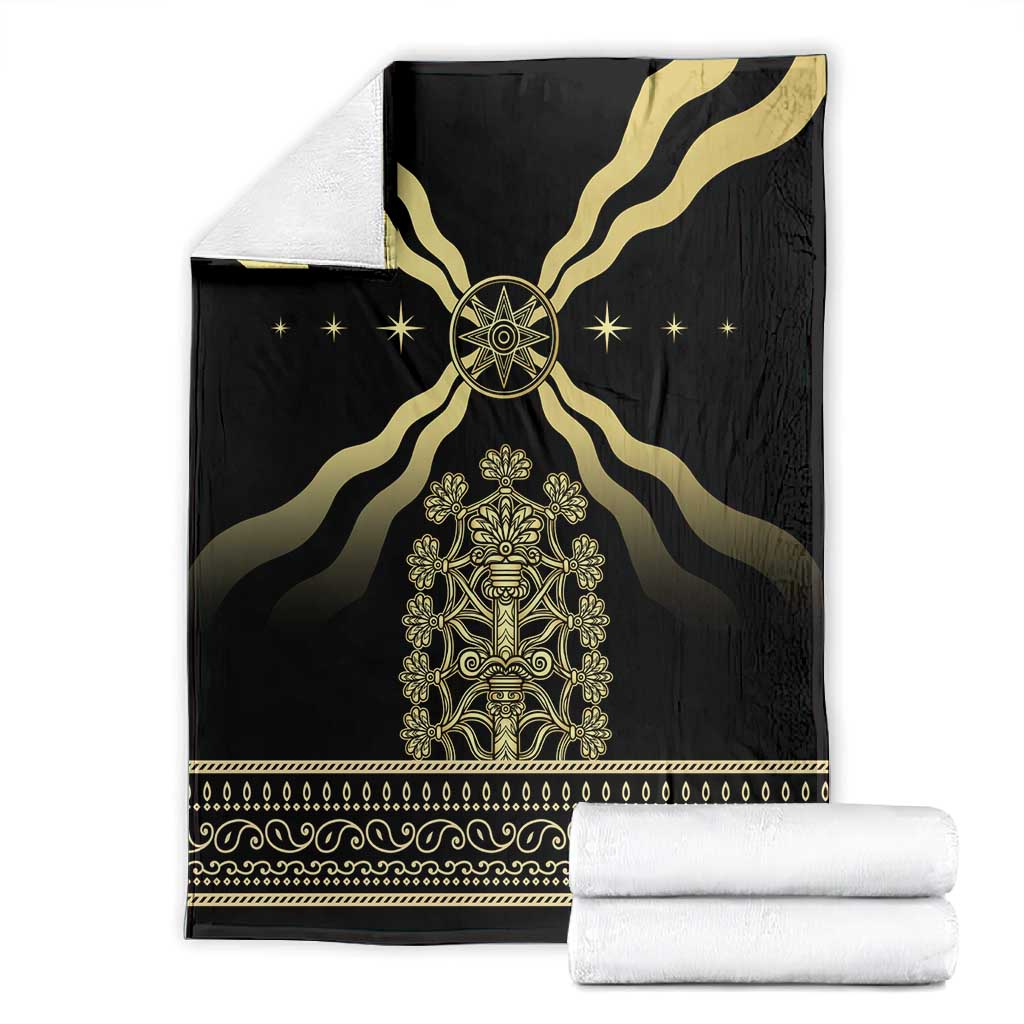 Assyria Empire Blanket Assyrian Mythological Spirit LT01