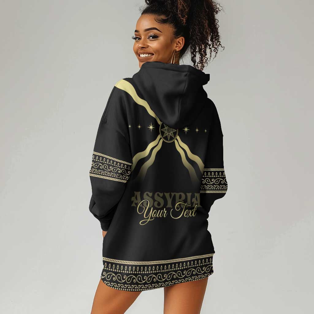 Assyria Empire Hoodie Dress Assyrian Mythological Spirit LT01